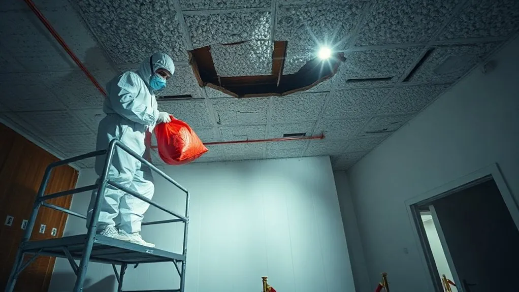 Asbestos Ceiling Removal in Seven Sisters — HSE-licensed specialists