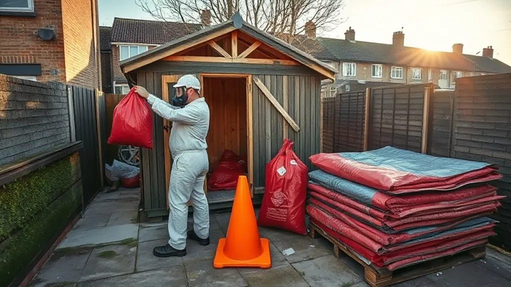 Garage & Shed Roof Removal in Seven Sisters — HSE-licensed specialists